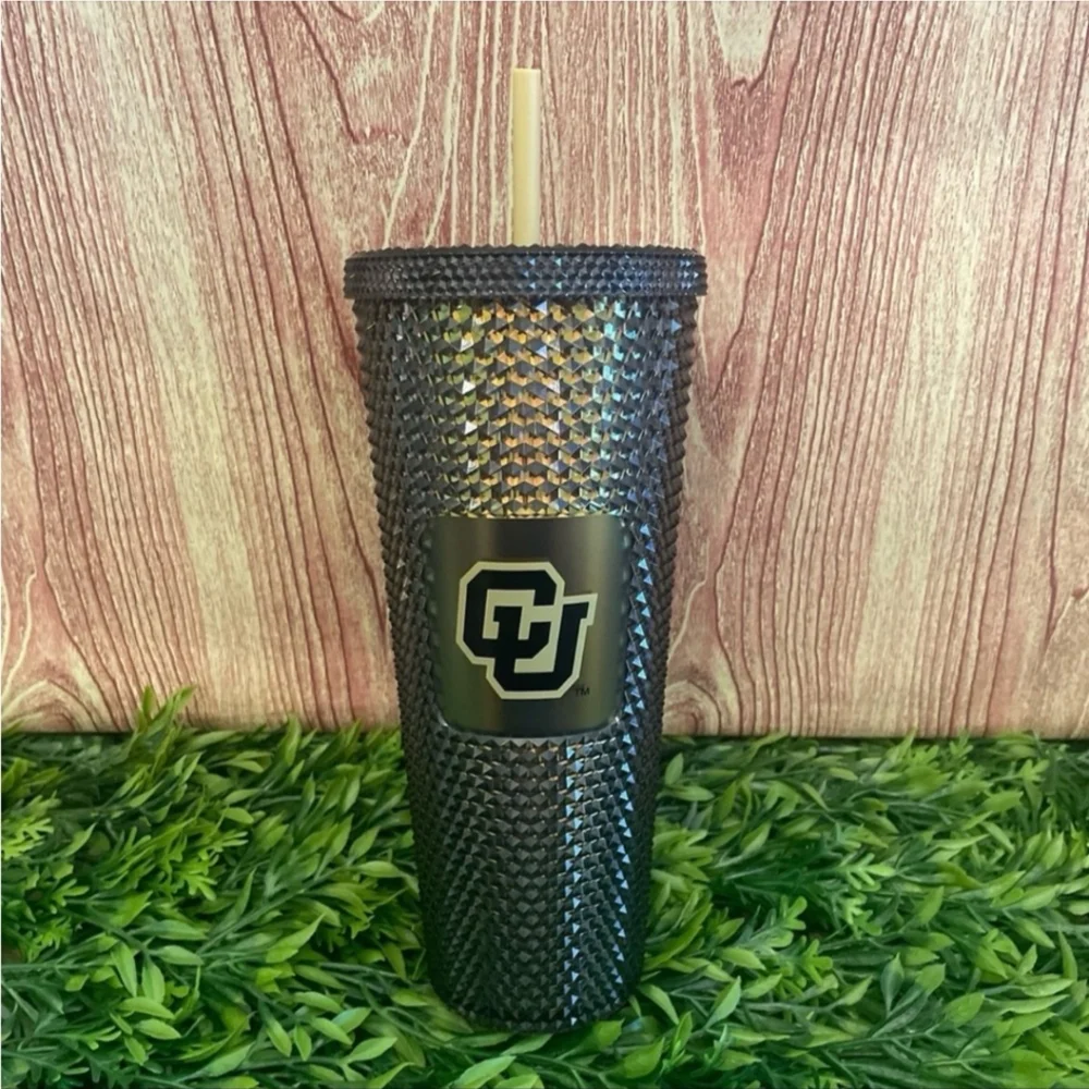 New Starbucks University of Colorado Buffaloes - CU Studded Tumbler venti cup